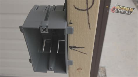 junction box door jam|How far from a door jamb to put a single gang electrical box for a .